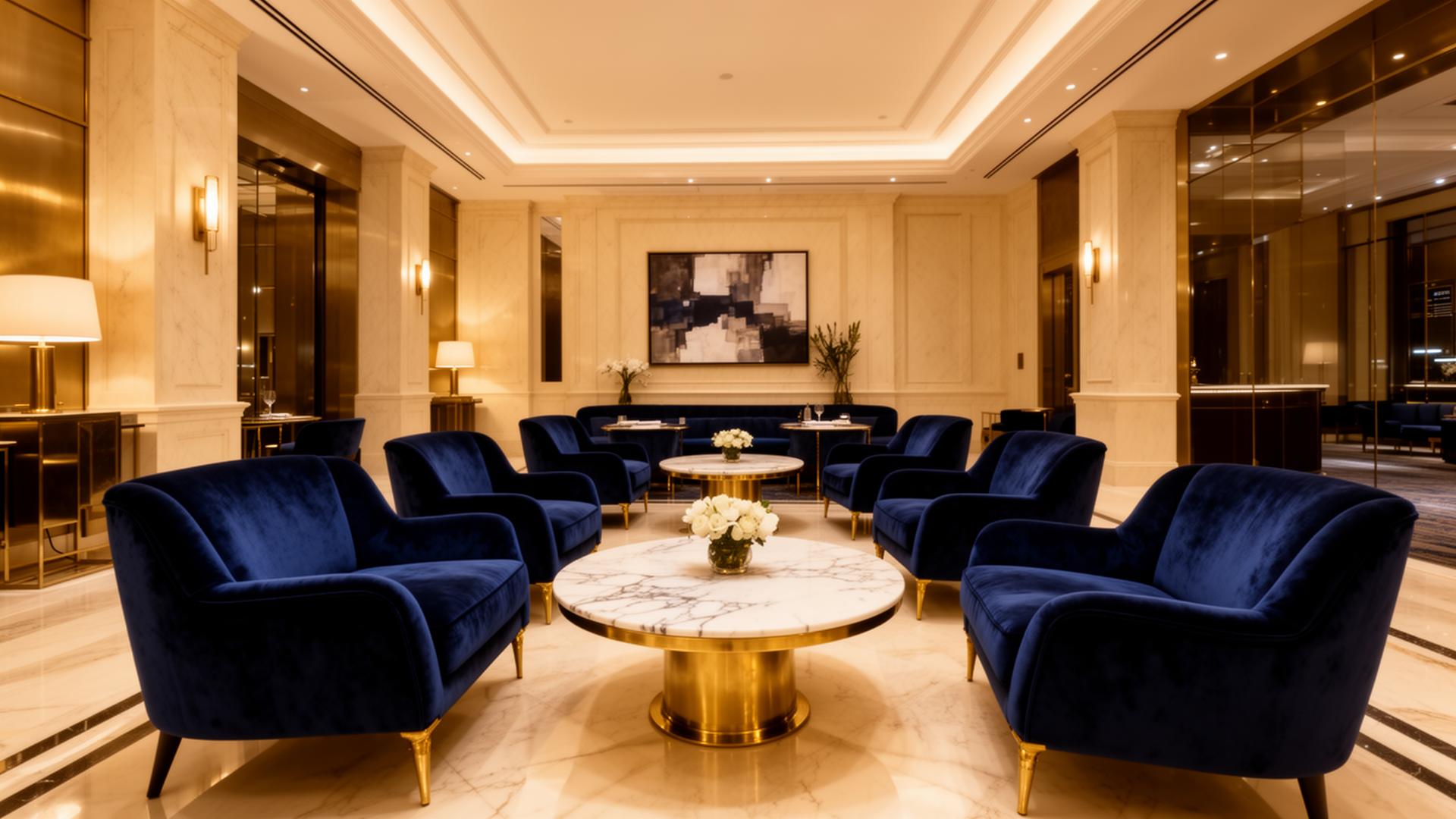 Exklusive Lounge